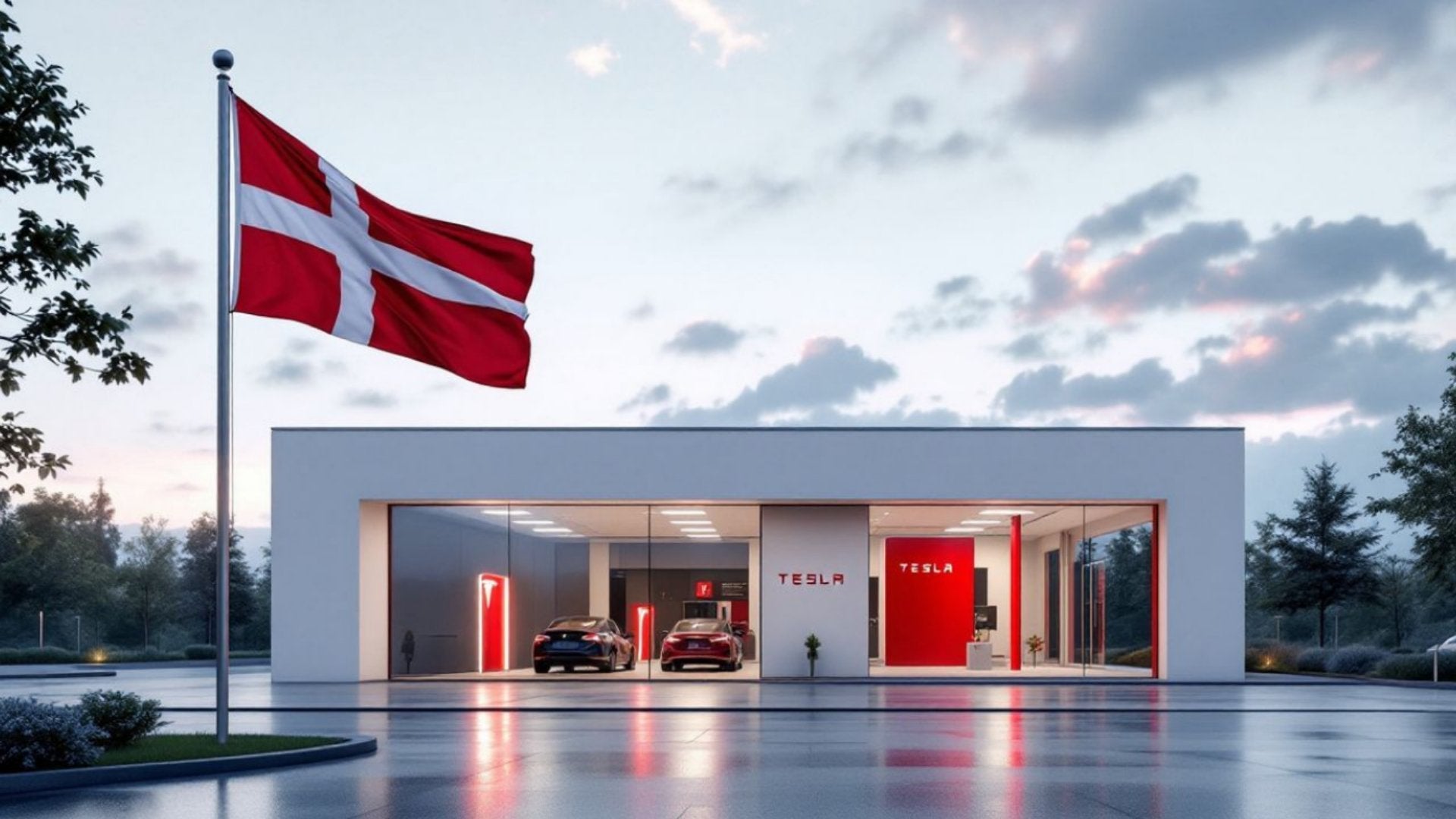 Tesla eröffnet neues Center in Køge: Opening mit Cybertruck & Model Y - Shop4Tesla