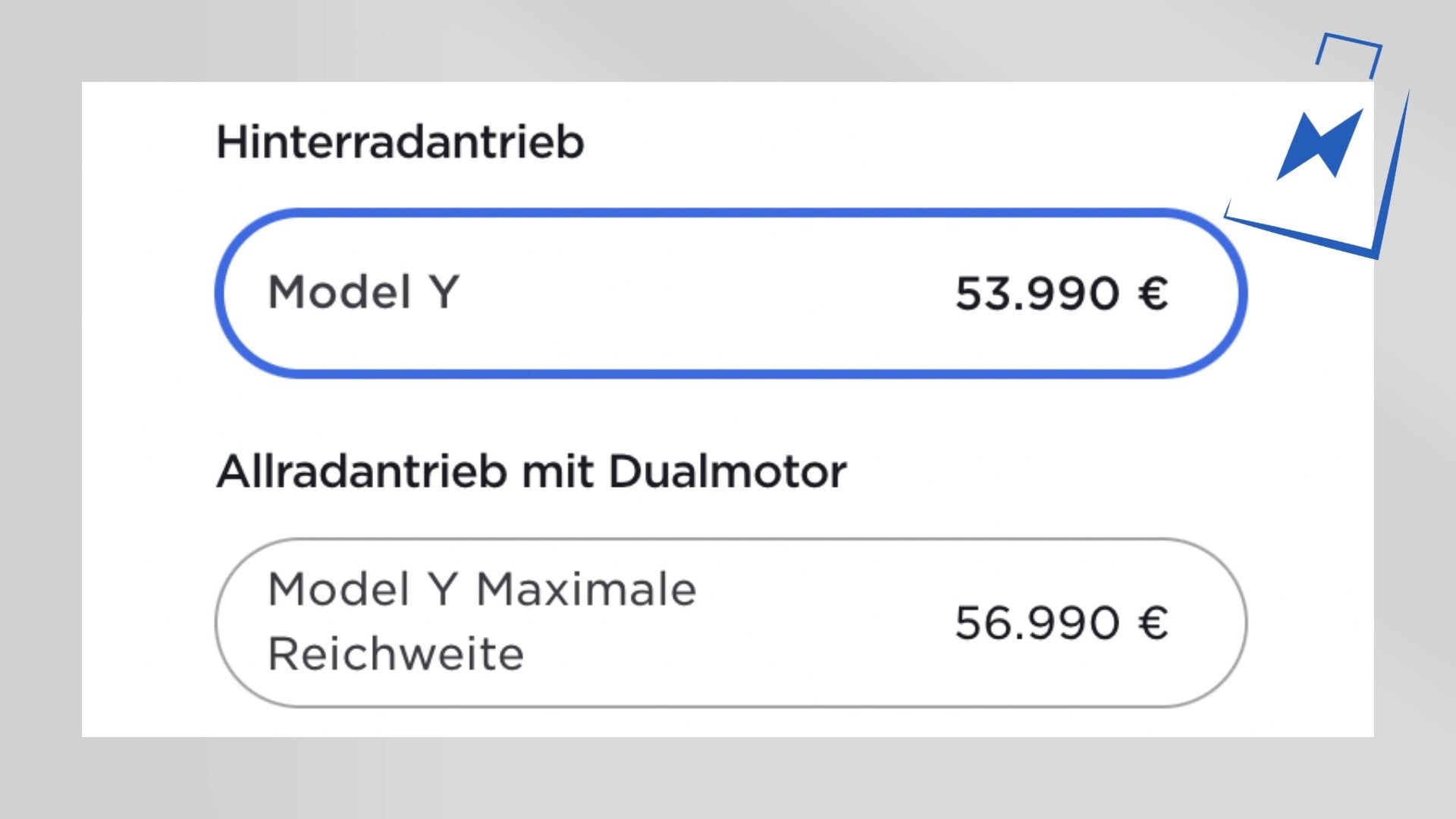 Tesla Model Y als Standard-Variante mit Hinterradantrieb ab sofort in Europa bestellbar. Preiserhöhung Model Y Long Range? - Shop4Tesla