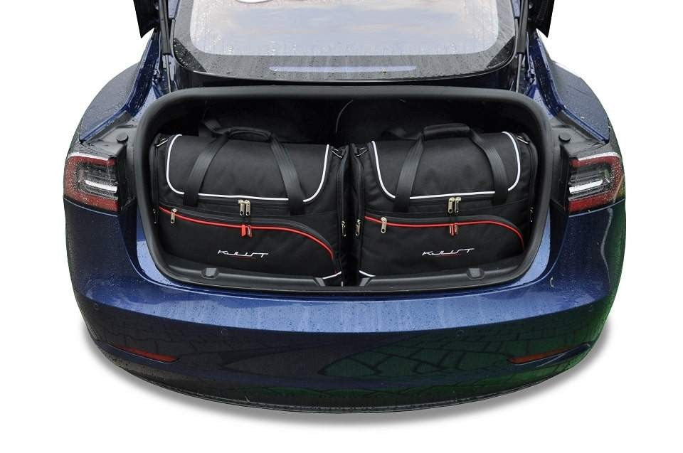 Kjust Kofferraumtaschen im Tesla Model 3