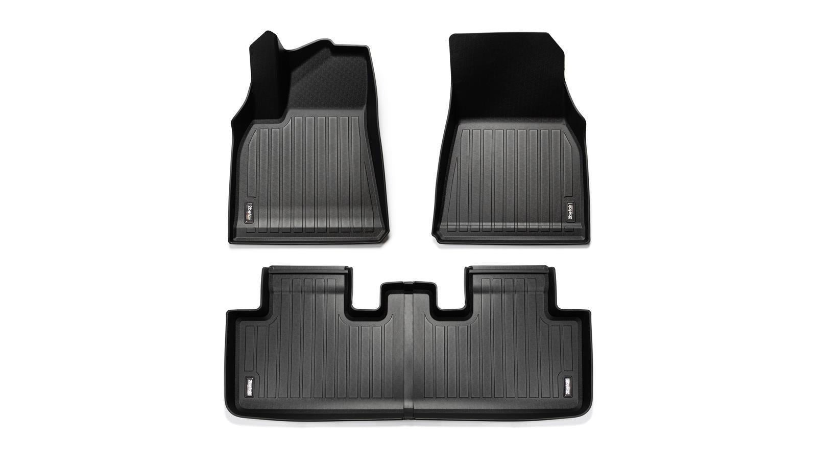 2befair Premium Gummimatten Set Innenraum für das Tesla Model Y