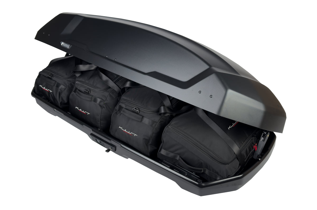 Kjust Taschenset in der Thule Force 3 M Dachbox