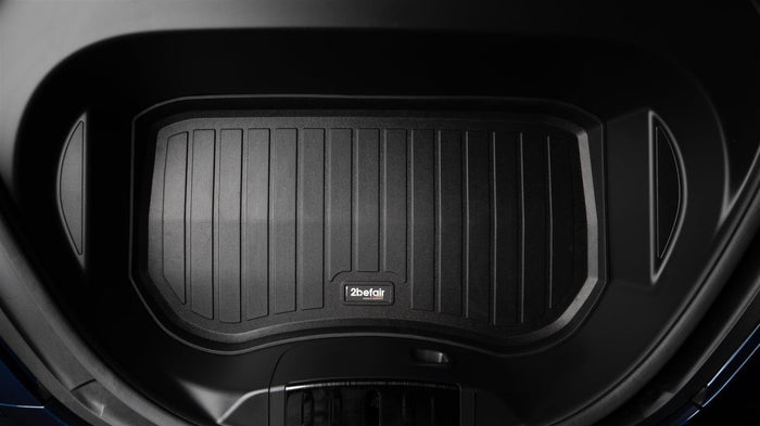 2befair Премиум гумена постелка за Frunk (преден багажник) за Tesla Model 3 
