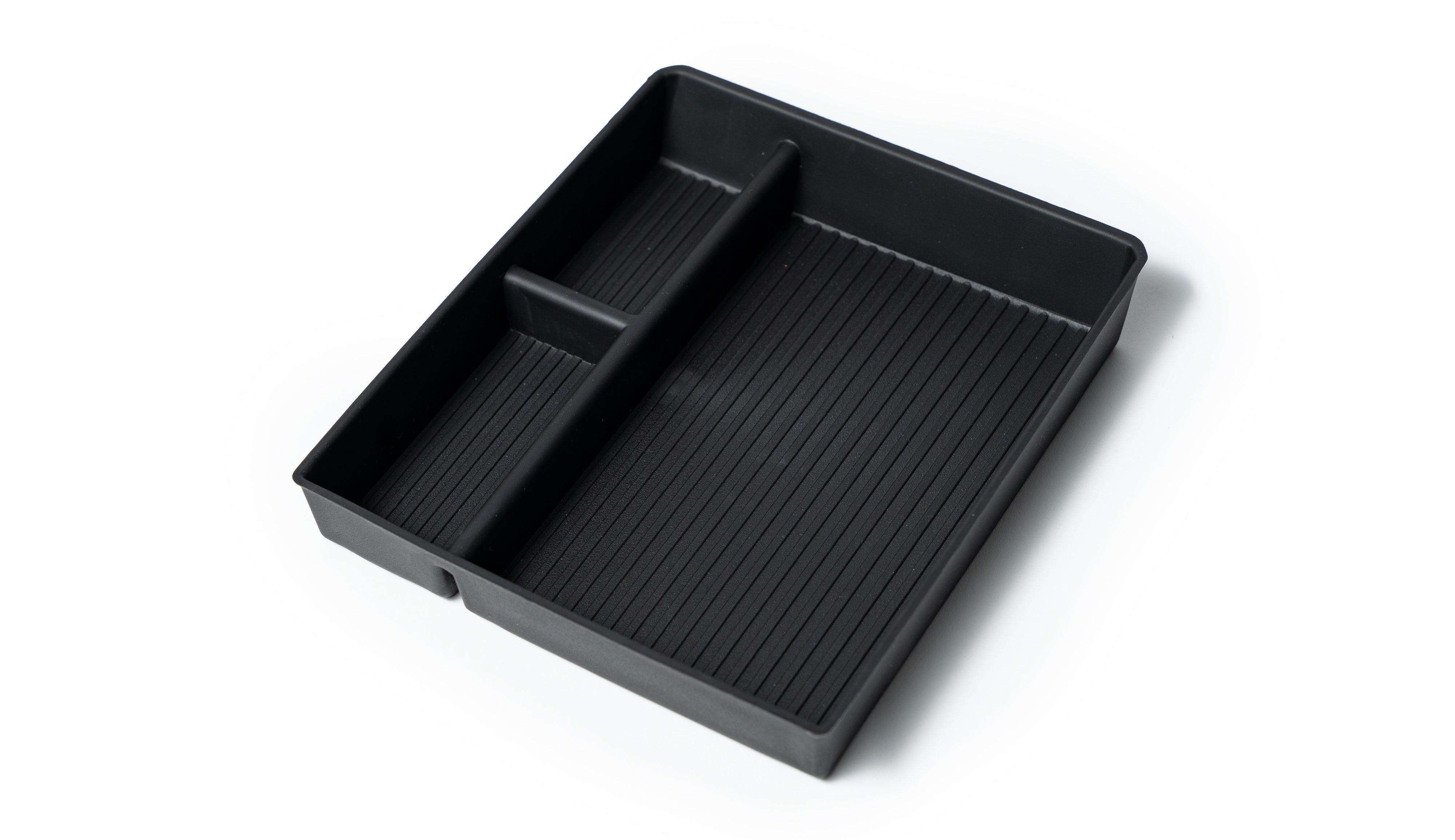 Organizer Fach für den Boden der Mittelkonsole des Tesla Model 3 Highland - Shop4Tesla