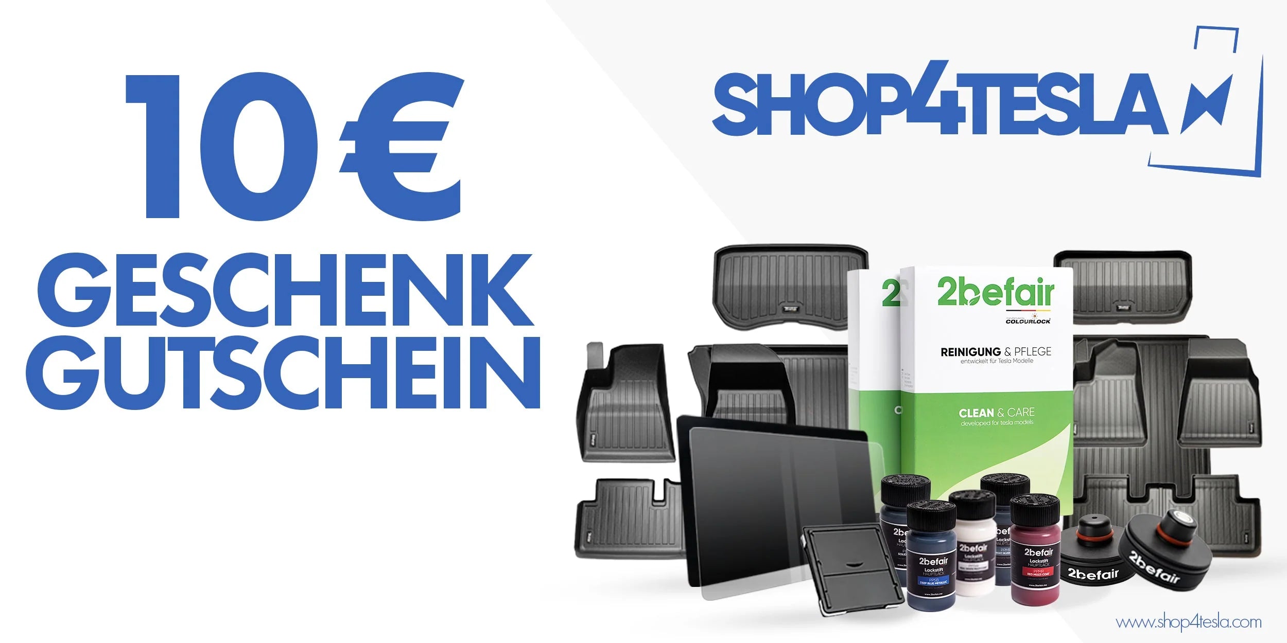 Shop4Tesla - Geschenkgutschein - Shop4Tesla