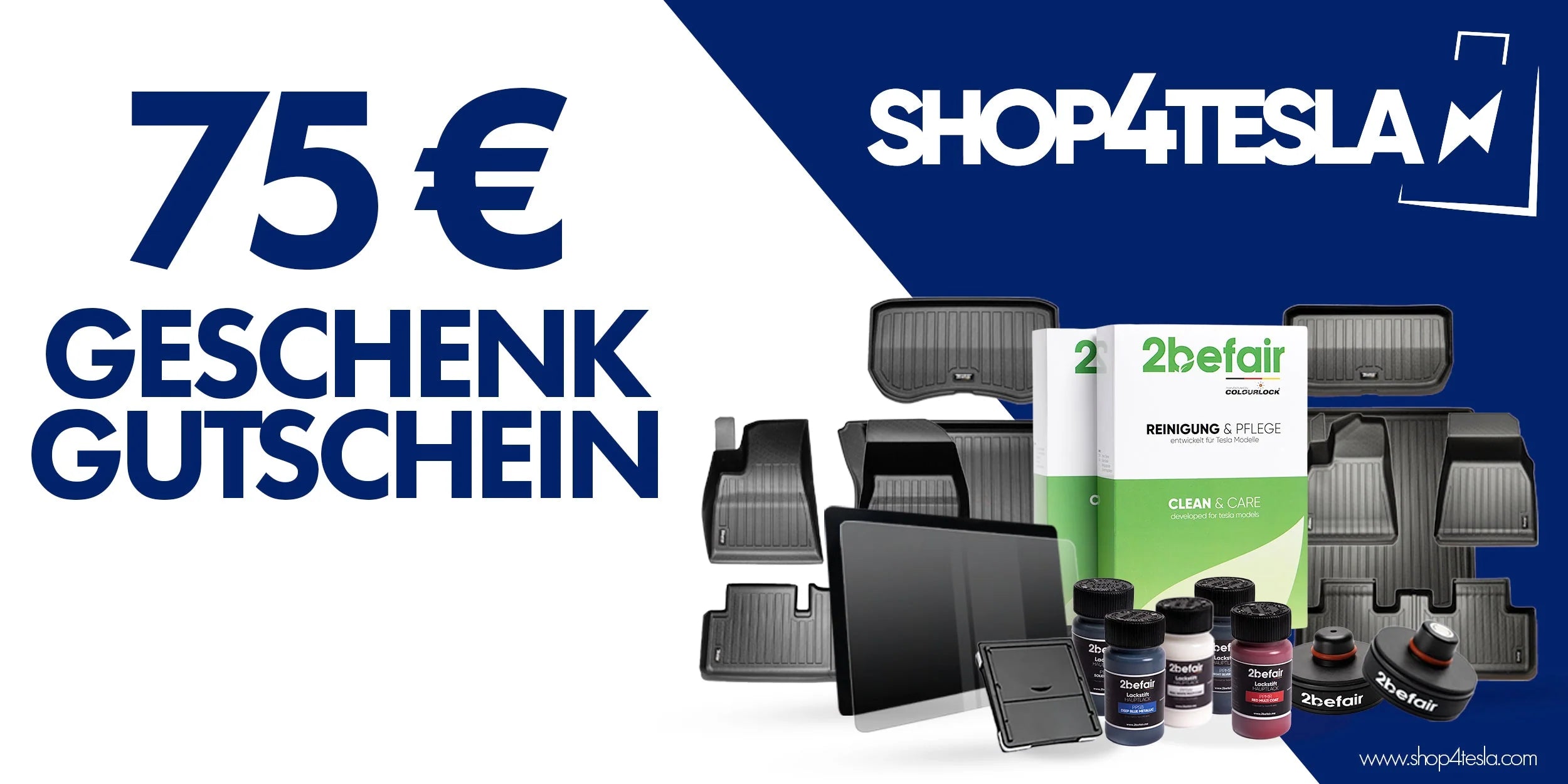 Shop4Tesla - Geschenkgutschein - Shop4Tesla