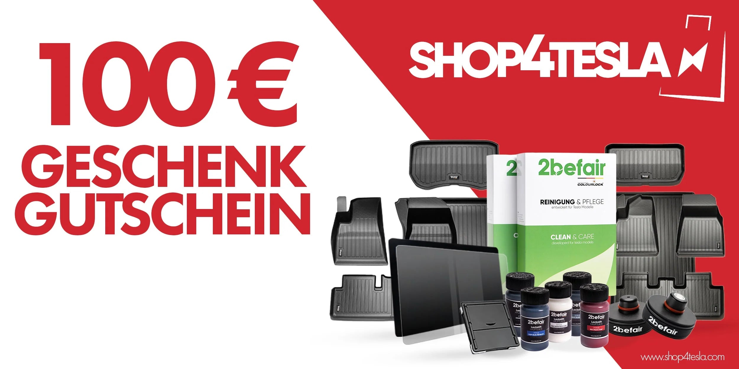 Shop4Tesla - Geschenkgutschein - Shop4Tesla