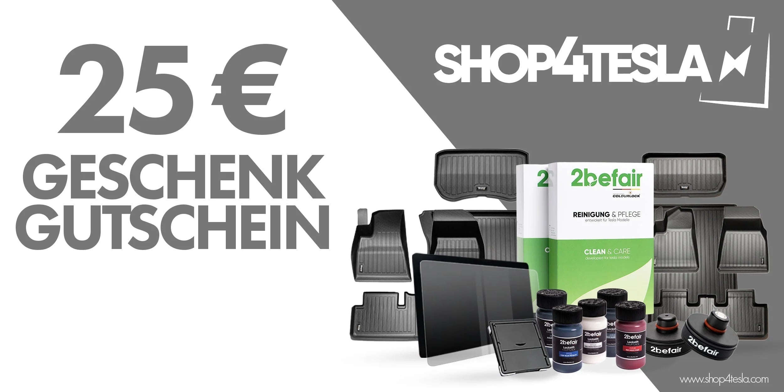 Shop4Tesla - Geschenkgutschein - Shop4Tesla